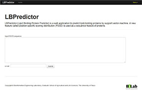 lipid-binding protein predictor